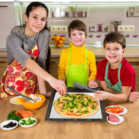 Silicone Baking Mat Roll with 2 Spatulas Set, 12IN x 8FT Non-Slip Pastry Mat, Reusable Oven Liner