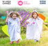 Birdy Boutique Kids Car Seat Poncho – Reversible Warm and Cozy Blanket, Safe to Use Over Seat Belts, Easy on Easy Off,