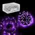 Super Z Outlet 30 Mini Bulb LED Fairy String Lights, 158" Long in Purple for Home Decoration, Christmas, Wedding