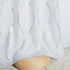 52 inches 90 inches, NICETOWN Room Darkening Curtain Panels for Living Room, by Greyish White, Home Fashion Decor Foil