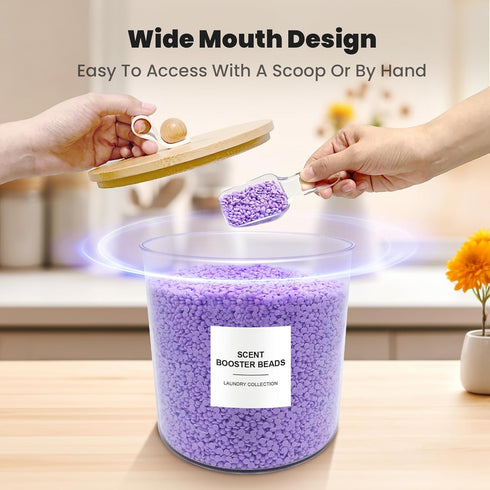 3 Pack Laundry Pods Container,Laundry Room Organization and Storage Jars,Laundry Detergent Container