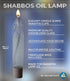 Ner Mitzvah Glass Paraffin Shabbat Candle Holder Cup & Wick, Lined Candle Shape, 2 Pack, 4”H (10cm)