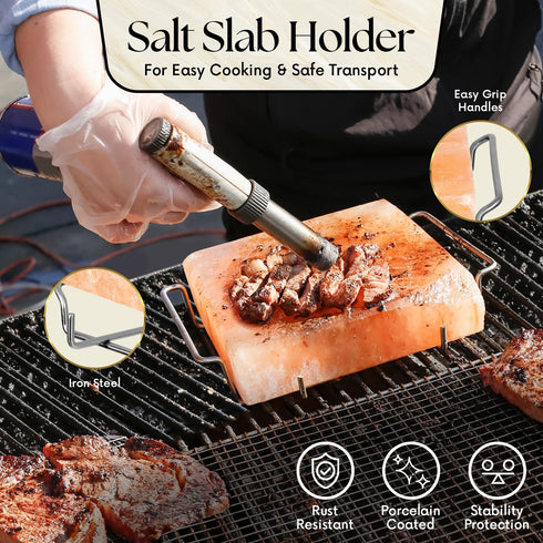 Serving,8X8X1.5 UMAID Himalayan Salt Block For Grilling, Cooking, Cutting and Food Grade Himalayan Pink Salt Stone on
