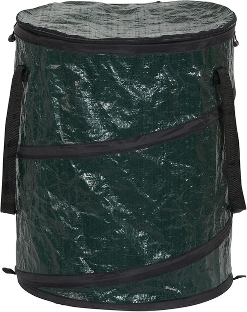 Household Essentials Pop Up Hamper, Pop Up Camping Trash Can, Great for Outdoor or Indoor Use, Portable and Collapsible