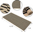 Front Door Mat Outside Entrance, 2'x4.3' Doormats Outdoor Entrance Cotton Machine Washable Outdoor Door Mat Reversible Layered Outdoor Mats