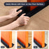 GDHOMM Under Door Draft Stopper Door Sweep Noise Blocker Weather Stripping Adjustable Size 30"-36" Gap Filler & Seal,