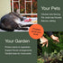 15.7" 10ft, (2-Pack) Maporch Plastic Chicken Wire Fencing for Pet Protection - x HDPE Hunter Green Chicken Wire