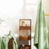 Set 600 8 100% Set Set Oakias Premium Towel GSM Piece Green - Ring Spun Cotton Highly Absorbent Towels - Super Soft