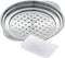 Stainless-Steel Spaetzle Lid and Scraper, Dumpling Maker