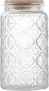 Custde Glass Storage Jars With Airtight Lid, 35oz Canister For Kitchen Counter