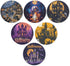FOR U DESIGNS Set 6 Halloween Drink Coasters - of Water Absorbing Outdoor Table Coasters