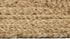 The Home Talk Jute Accent Indoor Rug 2'x3' Eco-Friendly Handcrafted Rustic or Boho Style Floormat