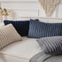 12x24 Inch Set 1 UGASA Lumbar Throw Pillow Cover of Super Soft Faux Fur Decorative Pillow Case Plush Flannel Texture