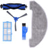 Robotic Vacuum Cleaner Replacement Filters, Compatible with Proscenic 850T Sweeping Robot