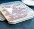 Nordic Ware Slanted Bacon and Meat Tray with Lid, White