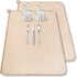 2 Pack XXL Large Microfiber Dish Drying Mat, 24*17 inch Absorbent Pad for Kitchen Countertops, Sinks (Beige)