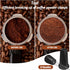 Coffee Espresso Tamper Set, 51mm Espresso Tamper, WDT Tool, Dosing Funnel, Silicone Gel Tamper Mat