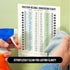 Magnetic Fraction & Decimal Metric-to-Imperial Conversion Chart | Durable & Waterproof | Easy-to-Read | 8.5” x 11” Size | Educational Guide Includes Ruler with Fraction & Inches to MM Conversion