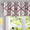 DriftAway Alexander Pattern Match Blackout Valances for Windows, 250GSM Geometric Moroccan 52 Inch by 14 Inch