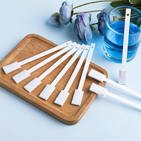 Ouligay 40PCS Disposable Crevice Cleaning Brushes Crevice Cleaning Tools Crevice Hole Brush Disposable Toilet Brush