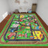 Kids Rug Play Mat for Toy Cars, City Life 3D Road Traffic 39.4"×59" Non-Slip Washable Car Rug for Playtime