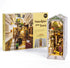 Rolife LED Book Nook Kit-Decorative Bookend Stand-3D Wooden Puzzle for Adults-Bookshelf Insert