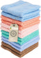 Luxurious Washcloths Set of 12 Size 13 x 13 Thick Loop Pile