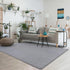 Keeko Soft Area Rugs for Bedroom Living Room, 2x3 Grey Modern Indoor Low Pile Fluffy Small Rug for Kitchen Decor