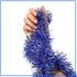 WILLBOND 50 Feet Christmas Tinsel Garland, Metallic Twist Garland for Christmas Tree Decorations, Wedding Birthday
