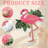 Ceenna Flamingo Bath Mat, Pink Non Slip Rugs for Bathroom Kitchen Indoor Outdoor, 27.56 x 19.69 Inches