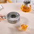Stainless Steel Teapot Warmer, Tea Warmer for Teapot, Silver Color