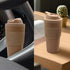 Stephan Roberts 16 oz Set (2 Pack) Coffee Tumbler Insulated Double Wall Travel Mug with Leak Proof Lid, Cup Holder