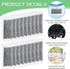 24 Packs Activated Charcoal Distiller Filters - Coconut Shell Activated Carbon Filter Sachets for Countertop Models