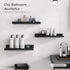 Set 3 Rebee Vision Modern Floating Shelves of : Farmhouse Wall Mounted Bedroom Decor Aesthetic for Multifunctional