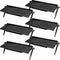 Hoteam 6 Pieces TV Top Screen Shelf Adjustable Monitor Top Shelf Plastic