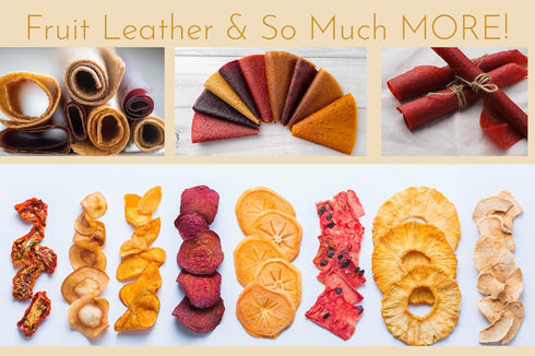 2 Fruit Leather Silicone Dehydrator Sheets with EDGES - NON-Toxic for Nesco Round Dehydrators Lip Mold Hold Batter Liquid Fruit Roll Up Fruit Leather Circle ReUsable Flexible Non Stic (2 Edge) by Bright Kitchen