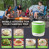 1L 12V OSBA Mini Rice Cooker, Travel Rice Cooker Small For Car, Cooking For Soup Porridge and Rice, Cooking Heating