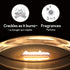 WoodWick Ellipse Trilogy Scented Candle - Calming Retreat with Crackling Wick, Burn Time Up to 50 Hours