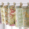 Greenland Home Blooming Prairie Authentic Patchwork Tab Top Window Valance, 84 x 21