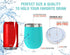CHILLOUT LIFE 12 oz Stainless Steel Tumbler with Lid & Gift Box - Double Wall Vacuum Insulated Travel Cup for Coffee,