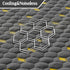 Waterproof Queen Size Mattress Protector - Fitted 6"-18" Deep Pocket, Breathable Bed Cover, Carbon Gray