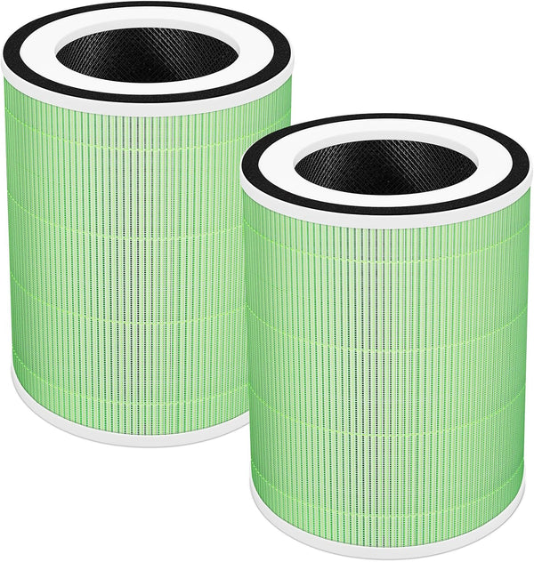 KILO Pet Filter Replacement for Afloia KILO, KILOPLUS, KILOPRO, MIRO, 360° 4-Stage Filtration, 2 Pack, Green