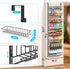 ElegantArray 8-Tier Pantry Door Oragnizer, Over The Door Pantry Organizer Rack and Storage, Hanging Spice Rack Shelves