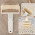 Lamoutor 2Pcs Lattice Roller Cutter, DIY Baking Tool for Pastry, Cookie, Pie, Pizza, and Bread