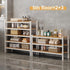 ZHUTIANXIA Closet Closet 2Tier Bamboo Shoe Rack Organizer for and Entryway-Space-Saving Narrow Shoe Stand-Versatile