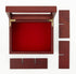 Tea Box - Luxury Wooden Tea Bag Organizer, 6 Compartment Storage Chest from The Apace Premier Collection