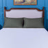 NTBAY Queen Pillowcase Set, 4 Pack Brushed Microfiber 20x30 Pillowcases, Dark Grey with Envelope Closure