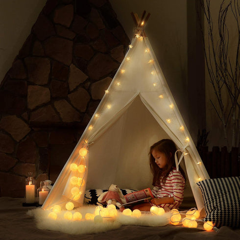 Star String Lights 10Ft, 20 LED Fairy Lights, Battery Operated Waterproof Indoor Outdoor Twinkle Christmas Lights