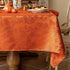 Countryside (52x70 Inch, Joyfol Day Fall Thanksgiving Tablecloth, Jacquard Fabric Autumn Rectangle Table Cloth, Leaves
