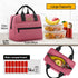 HOMESPON Insulated Lunch Bag for Women Men, Cooler Lunch Tote for Work Picnic (Rose)